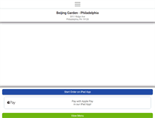 Tablet Screenshot of beijinggardenphilly.com